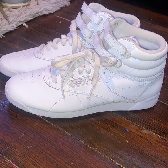 All white Reebok Classics - Picture 2 of 5